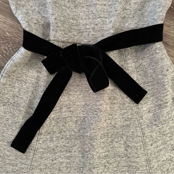 J. Crew Velvet Tie A-line Midi Dress - Picture 4 of 9